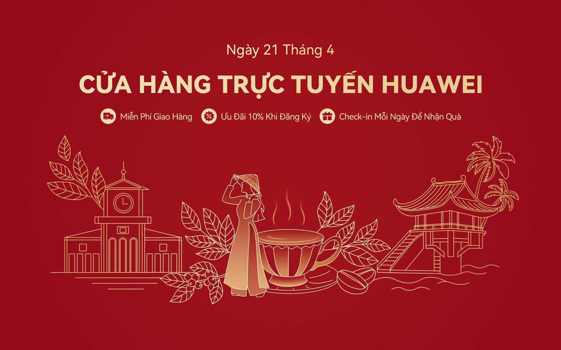 Sẵn sàng đón kỳ nghỉ lễ với loạt ưu đãi công nghệ từ Cửa hàng Trực tuyến Huawei - 1