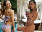 Mỹ nhân tennis khoe ảnh "không mặc gì", mừng ngày ly hôn chồng thứ hai