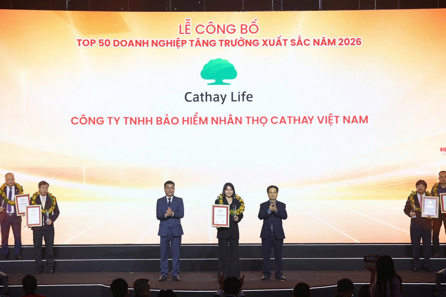 Cathay Life Việt Nam vào top 50 Doanh nghiệp tăng trưởng xuất sắc năm 2026 - 3
