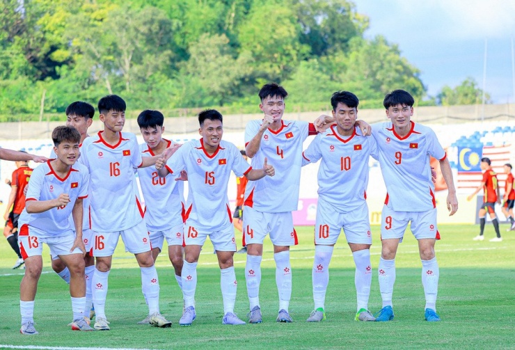 U17 Việt Nam tự tin giành chiến thắng.
