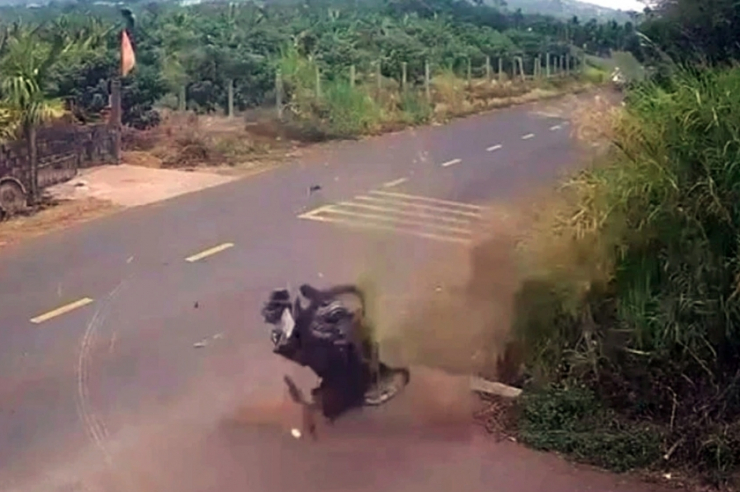 Hiện trường vụ việc.