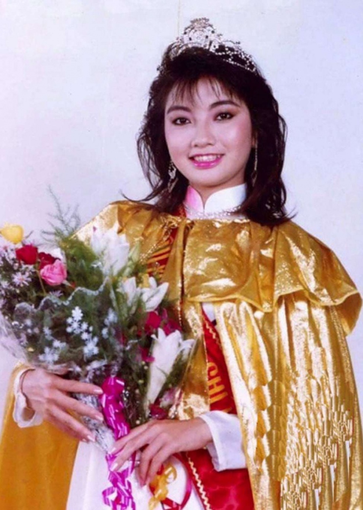 Hoa hậu Lý Thu Thảo ở thời điểm đăng quang. (Ảnh: TLP)