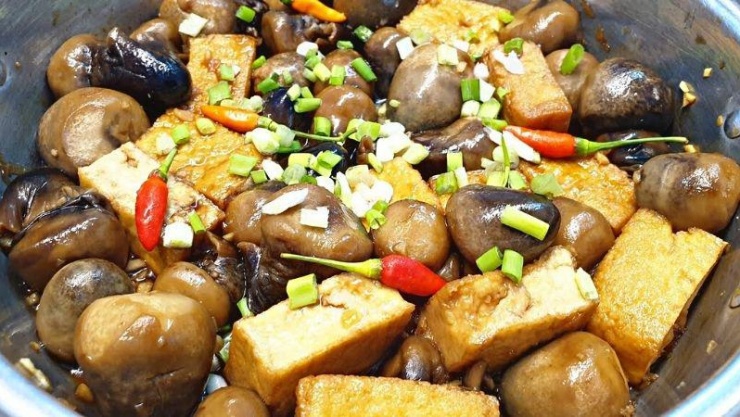 Món chay nhưng đậm đà, giàu dinh dưỡng.