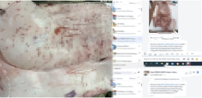 Ảnh chụp màn hình bài viết của ông L.Q.N. trên mạng xã hội