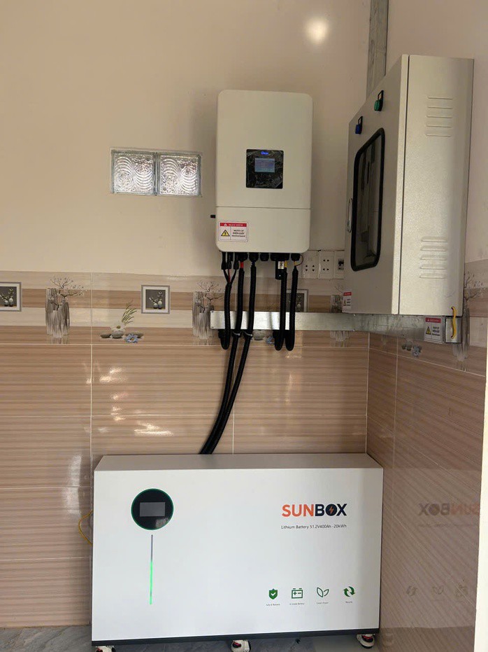 Người dân cần tính toán phù hợp với nhu cầu thực tế để lắp hệ thống pin lưu trữ phù hợp, tránh lãng phí