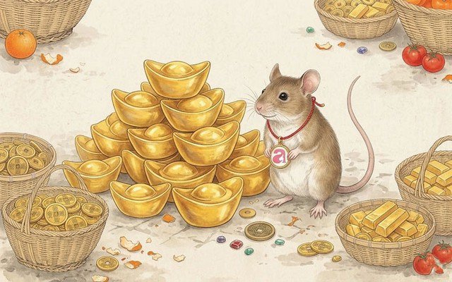 Càng về cuối năm 2026, khả năng kiếm tiền của con giáp Tý càng rõ nét. Ảnh minh họa