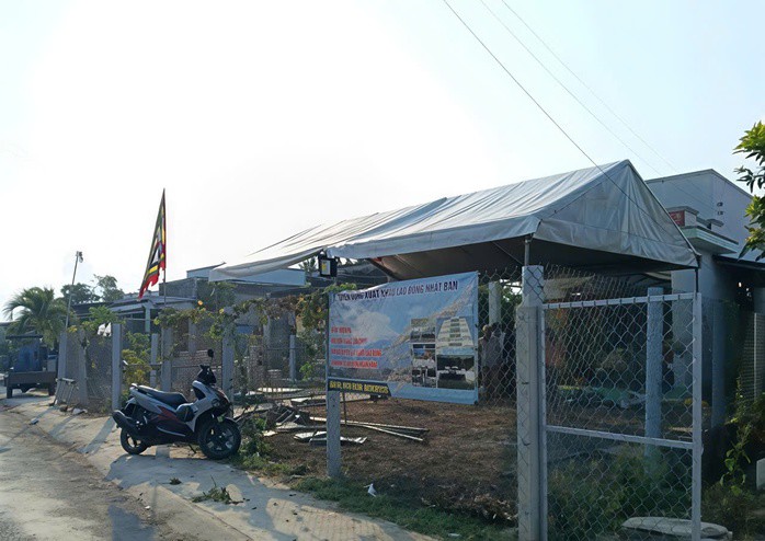 Khu vực hiện trường vụ án mạng