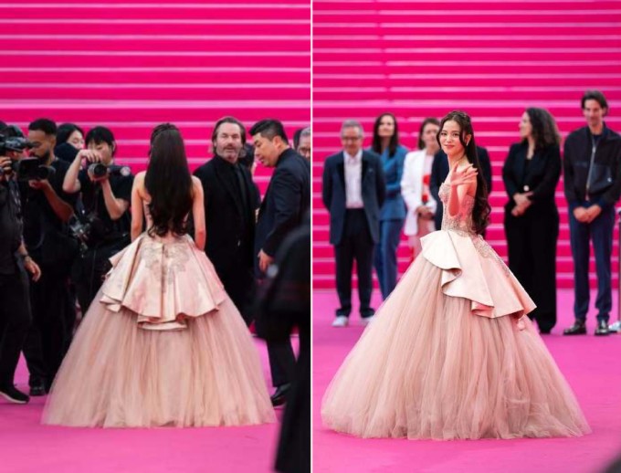 Jisoo (Blackpink) như nàng công chúa trên thảm hồng Cannes - 6