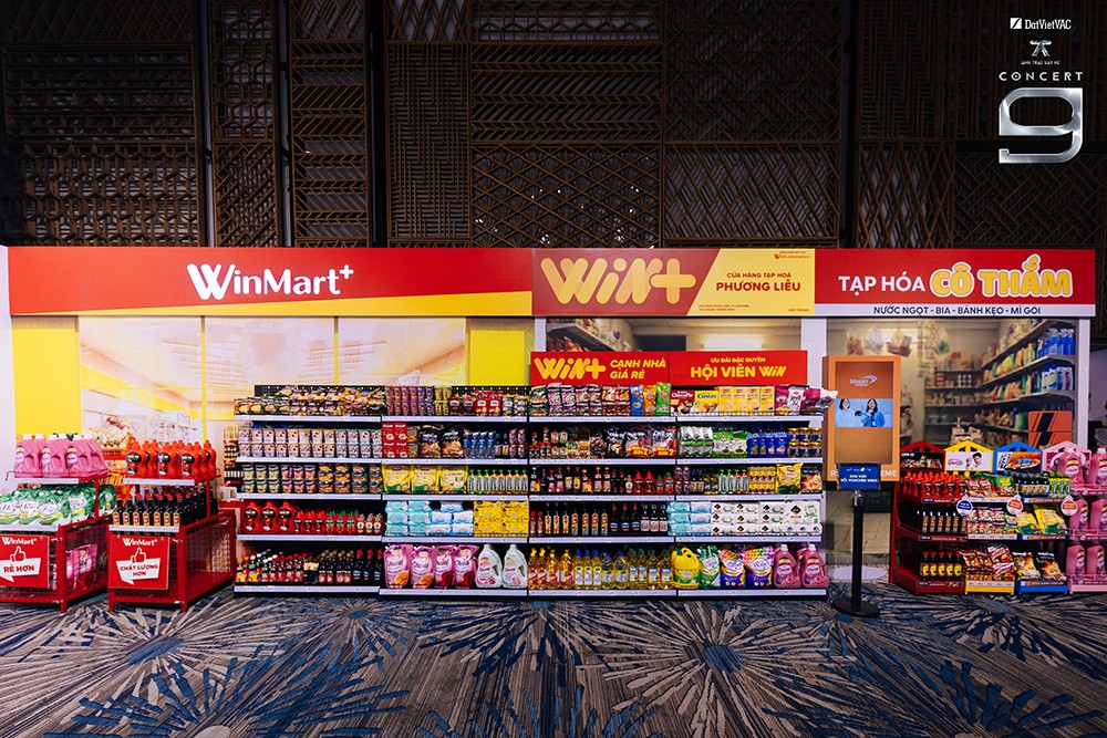 Các mô hình bán lẻ tại sự kiện ĐHCD Masan&nbsp;