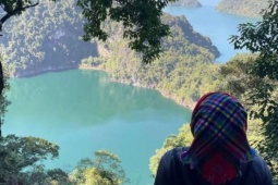 Nghỉ lễ 30/4 - 1/5, đừng bỏ qua hồ Mắt Ngọc - “viên ngọc bích” đẹp mê mẩn tại Phú Thọ (địa phận Hòa Bình cũ)