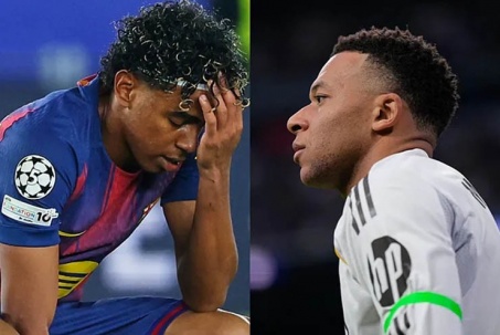 Yamal tiếc đứt ruột vì phải nghỉ dài hạn, Mbappe nguy cơ bỏ lỡ Siêu kinh điển