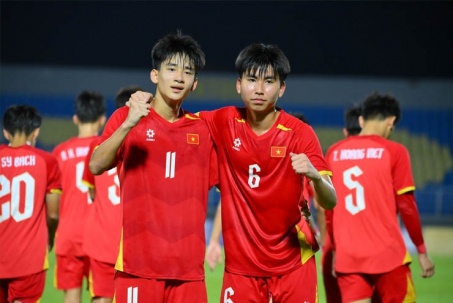 U17 Việt Nam đấu U17 Malaysia: Pha bóng cố định mở điểm, siêu phẩm nhân đôi cách biệt