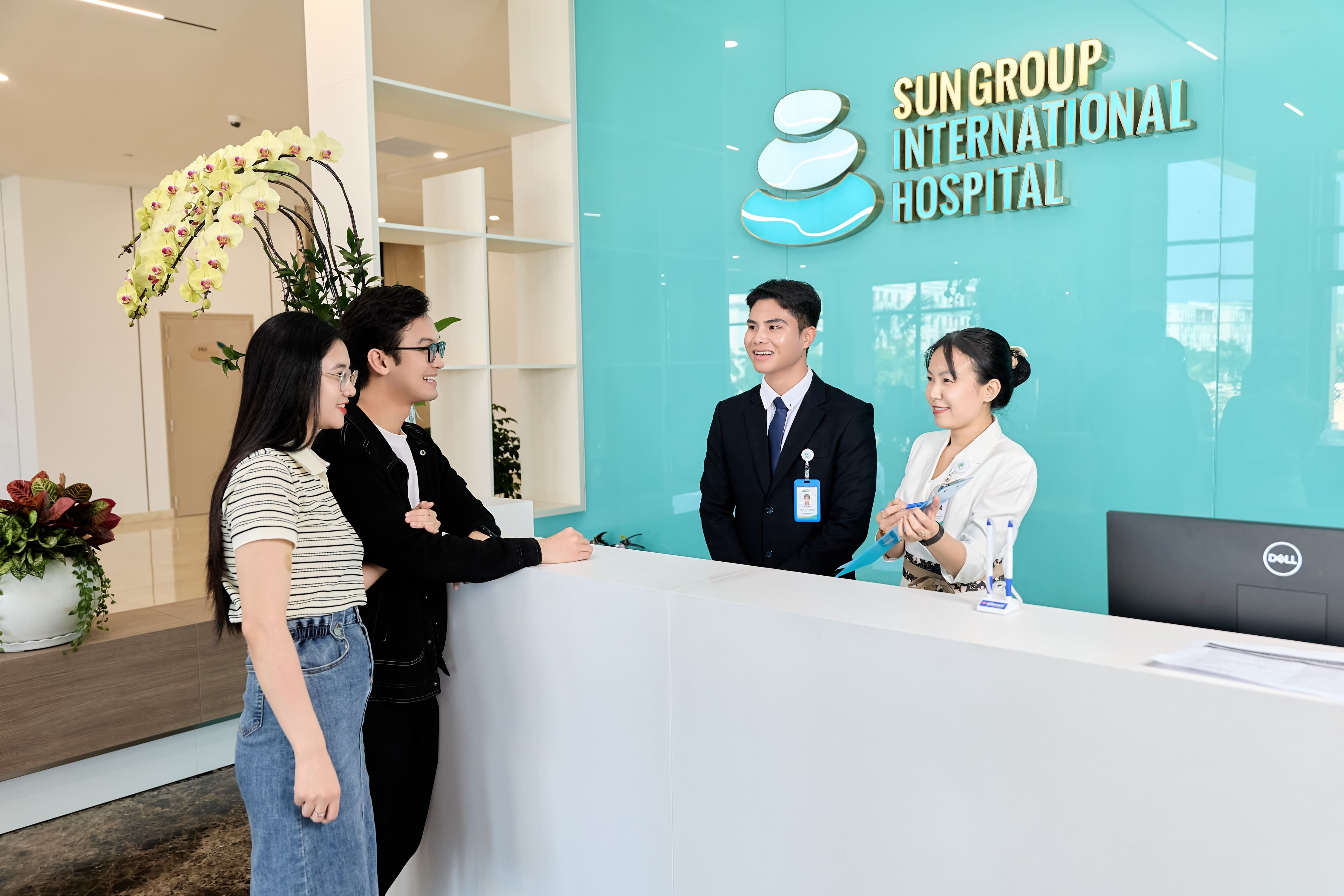 Bệnh viện định hình phát triển theo mô hình “bệnh viện nghỉ dưỡng”. Ảnh: Sun Group