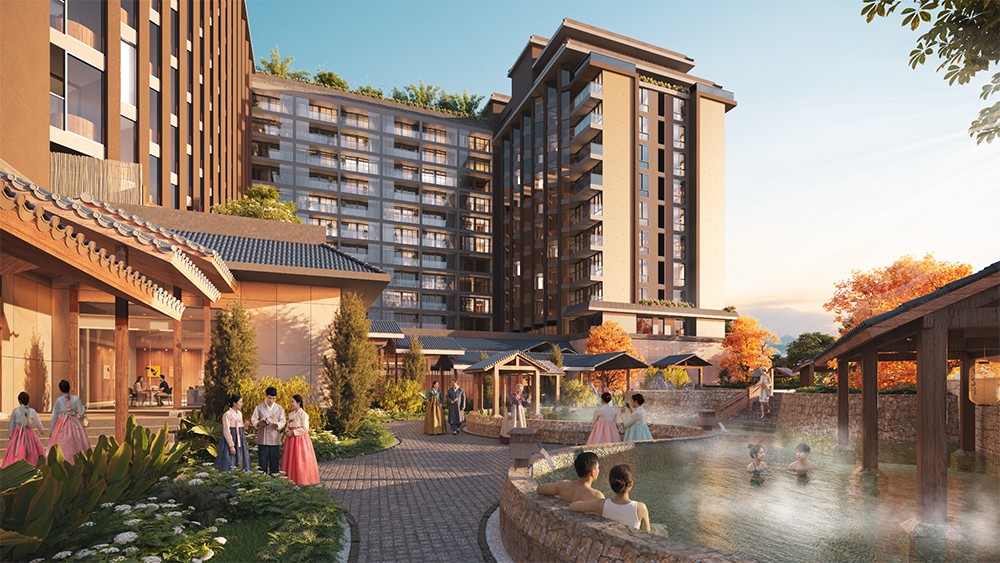 Dự án sở hữu nguồn khoáng nóng tự nhiên quý hiếm mang đến cho chủ nhân những trải nghiệm đặc quyền hấp dẫn.