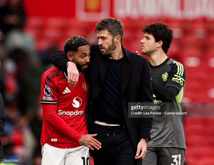 Đội bóng của HLV Carrick đang chơi tốt