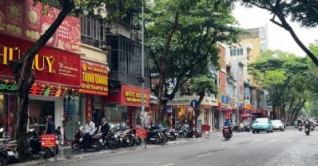 Cơn sốt vàng hạ nhiệt, “phố vàng” Trần Nhân Tông vắng vẻ