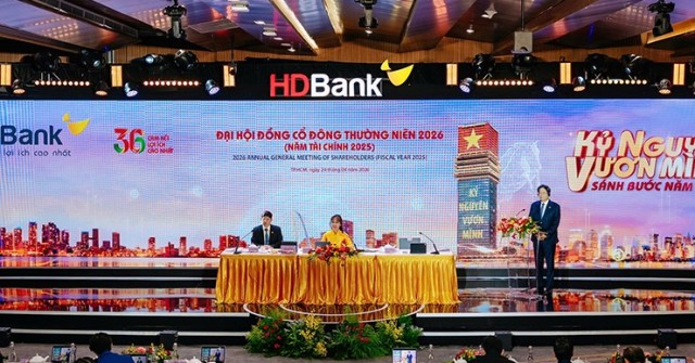ĐHĐCĐ HDBank 2026: Lợi nhuận kế hoạch tăng 41%, quy mô tiệm cận 1,2 triệu tỷ đồng