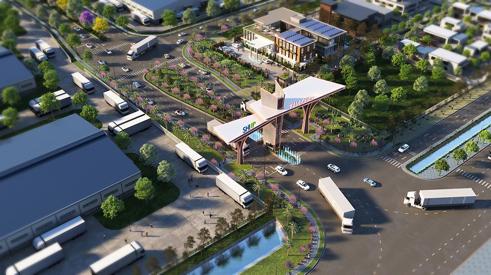 Phối cảnh dự án BĐS công nghiệp SHI IP Tam Dương của Sơn Hà.