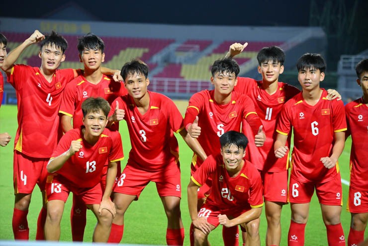Niềm vui lớn của U17 Việt Nam