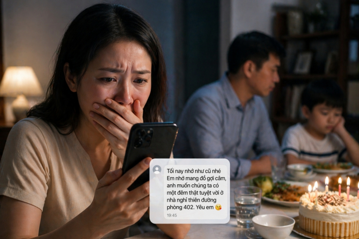 Mọi thứ như sụp xuống chỉ trong vài dòng chữ, hóa ra&nbsp;sự bận rộn bấy lâu nay không đơn giản như tôi nghĩ. (ảnh minh họa: AI)