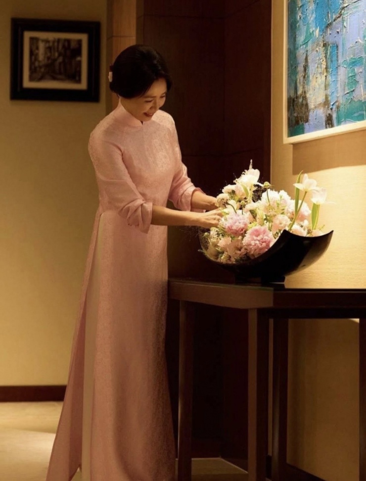 Trang phục của phu nhân Tổng thống Hàn Quốc khi ở Việt Nam - 6