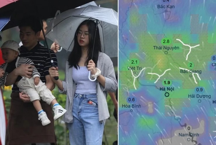 Vì sao cứ gần lễ Giỗ Tổ Hùng Vương hằng năm lại có hiện tượng  " mưa rửa đền " ?