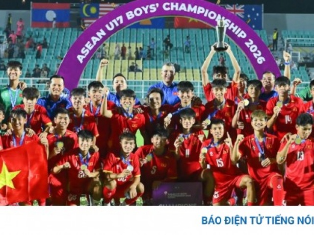 U17 Việt Nam vô địch U17 Đông Nam Á: Cú hích cho giấc mơ World Cup