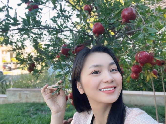 Vườn rau trong biệt thự nhà Diệu Hương ở Mỹ - 11