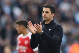 Tin mới nhất bóng đá chiều 25/4: Arteta thừa nhận chiến thuật không còn quá quan trọng