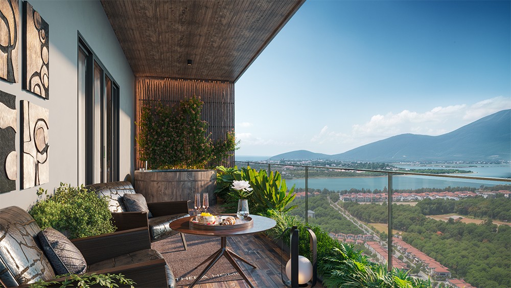 Căn hộ tích hợp bồn tắm khoáng nóng nâng cao trải nghiệm trị liệu tại gia