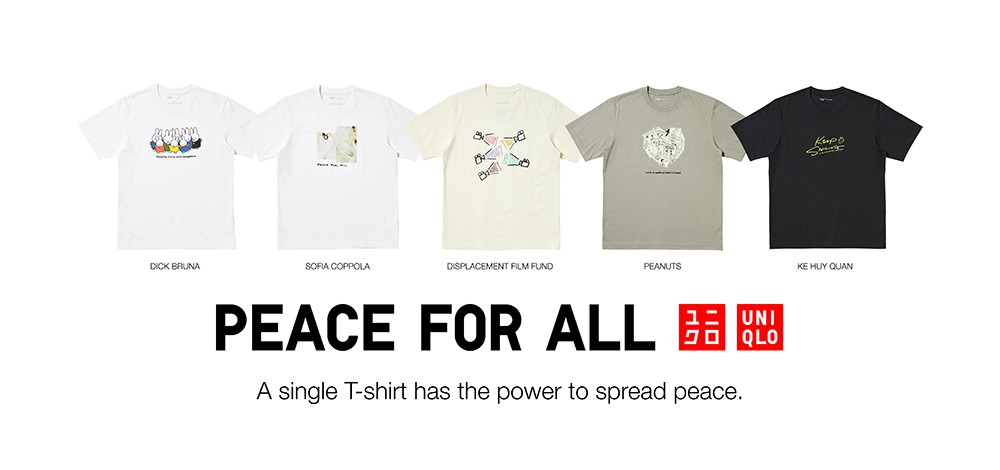 UNIQLO và diễn viên Quan Kế Huy hợp tác ra mắt thiết kế áo thun PEACE FOR ALL mới - 1