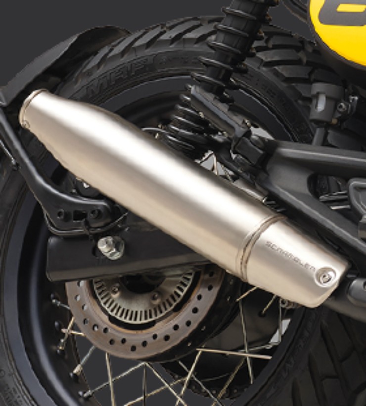 Yezdi Scrambler 350: Mô tô chất chơi, giá chỉ 56 triệu đồng - 7