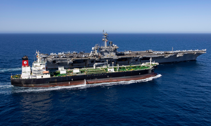 Tàu sân bay Mỹ duy trì hoạt động của hàng chục máy bay thế nào - 7