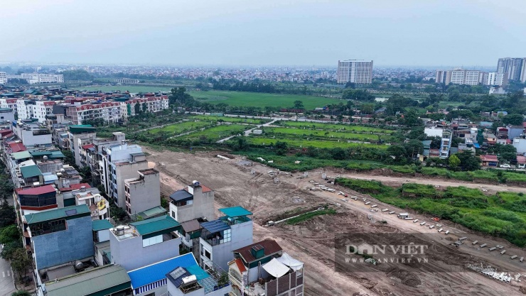 Hình ảnh dự án đang được triển khai, ngày 24/4.