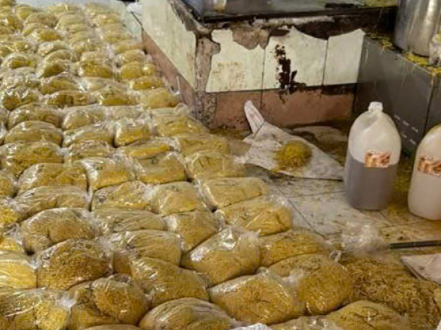 Công an TPHCM đột kích cơ sở 12 năm sản xuất 2.800 tấn mì trộn chất cấm của cặp vợ chồng