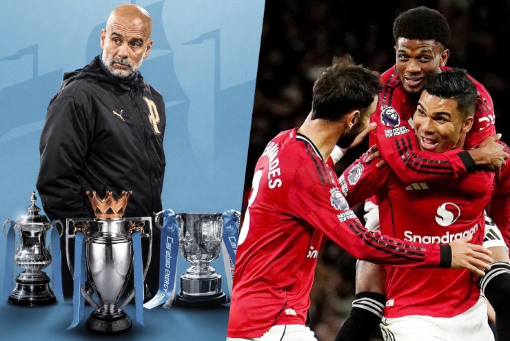 Man City "ăn 3" dễ như trở bàn tay, MU xây chắc top 3 để thảnh thơi trước "derby nước Anh" (Clip 1 phút)
