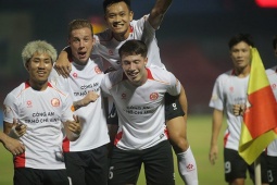 Video bóng đá Hà Tĩnh - Công an TP.HCM: Hàng công "thông nòng" khi vắng Tiến Linh (V-League)