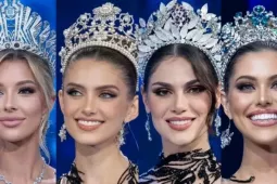 4 nàng hậu quốc tế "nuốt mic" trên sân khấu khi trả lời chung câu hỏi ứng xử