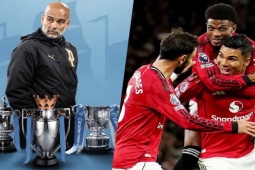 Man City "ăn 3" dễ như trở bàn tay, MU xây chắc top 3 để thảnh thơi trước "derby nước Anh" (Clip 1 phút)