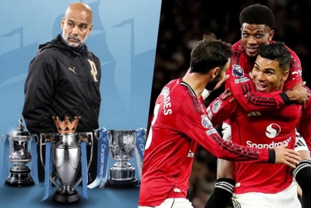 Man City "ăn 3" dễ như trở bàn tay, MU xây chắc top 3 để thảnh thơi trước "derby nước Anh" (Clip 1 phút)
