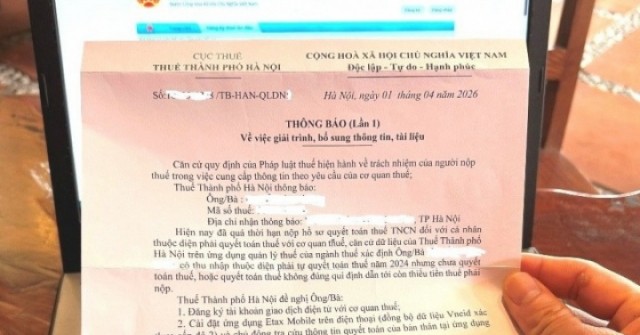 Nợ thuế 60 nghìn đồng, bị phạt 5,7 triệu: Sai s...