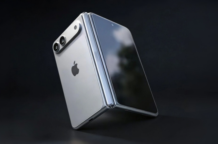 Một concept iPhone gập. Ảnh: Fpt.