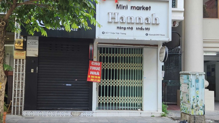 Phố Triệu Việt Vương - con phố với nổi tiếng "dễ" cho thuê nhà cũng xuất hiện tình trạng "ế" khách thuê.&nbsp;Ảnh: Thái Nguyễn