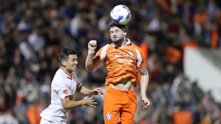 Đà Nẵng có 1 điểm quý giá trước Thể Công Viettel (Ảnh: VPF)