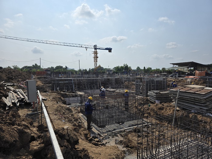 Một dự án nhà ở xã hội đang triển khai tại TPHCM