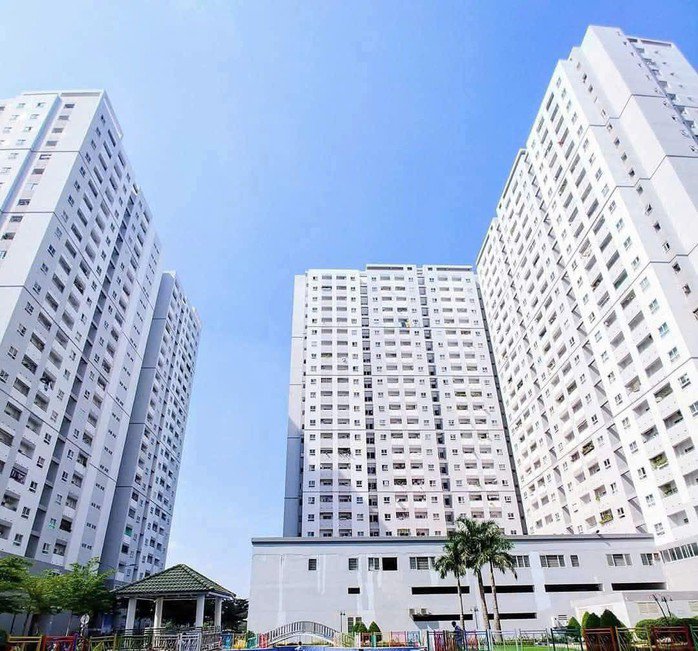 Một khu nhà ở xã hội của Công ty Địa ốc Hoàng Quân