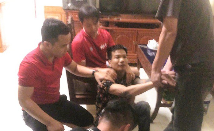 Cù Văn An, kẻ gây án nguy hiểm ở Quảng Ninh, đã bị tóm gọn khi lẩn trốn ở Thanh Hóa. Ảnh: Công an cung cấp