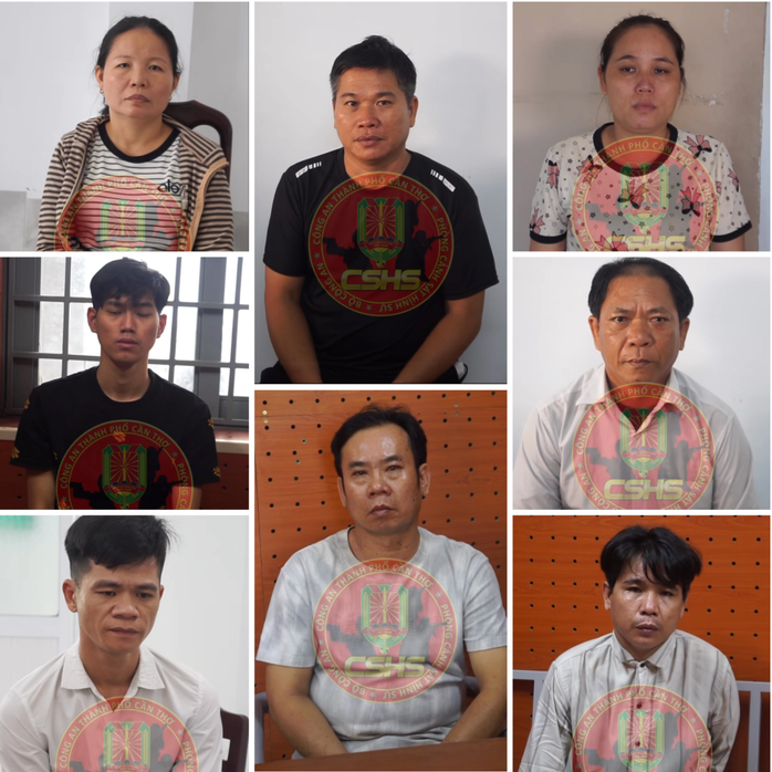 Các đối tượng trong vụ cướp giật tài sản sa lưới