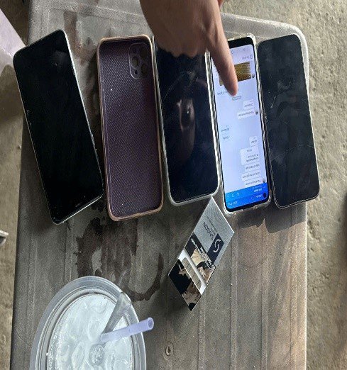 Tang vật của vụ trộm