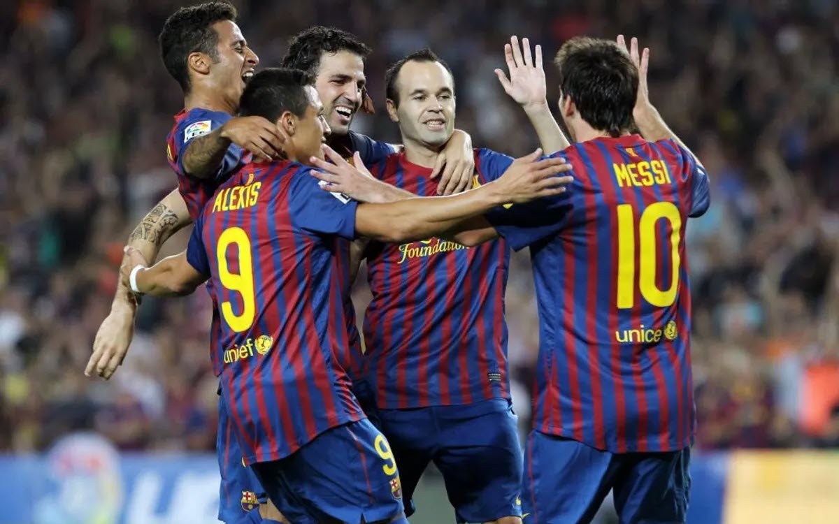 Barcelona mùa 2011/12 với 190 bàn đang là đội có số bàn nhiều nhất một mùa giải ở mọi đấu trường